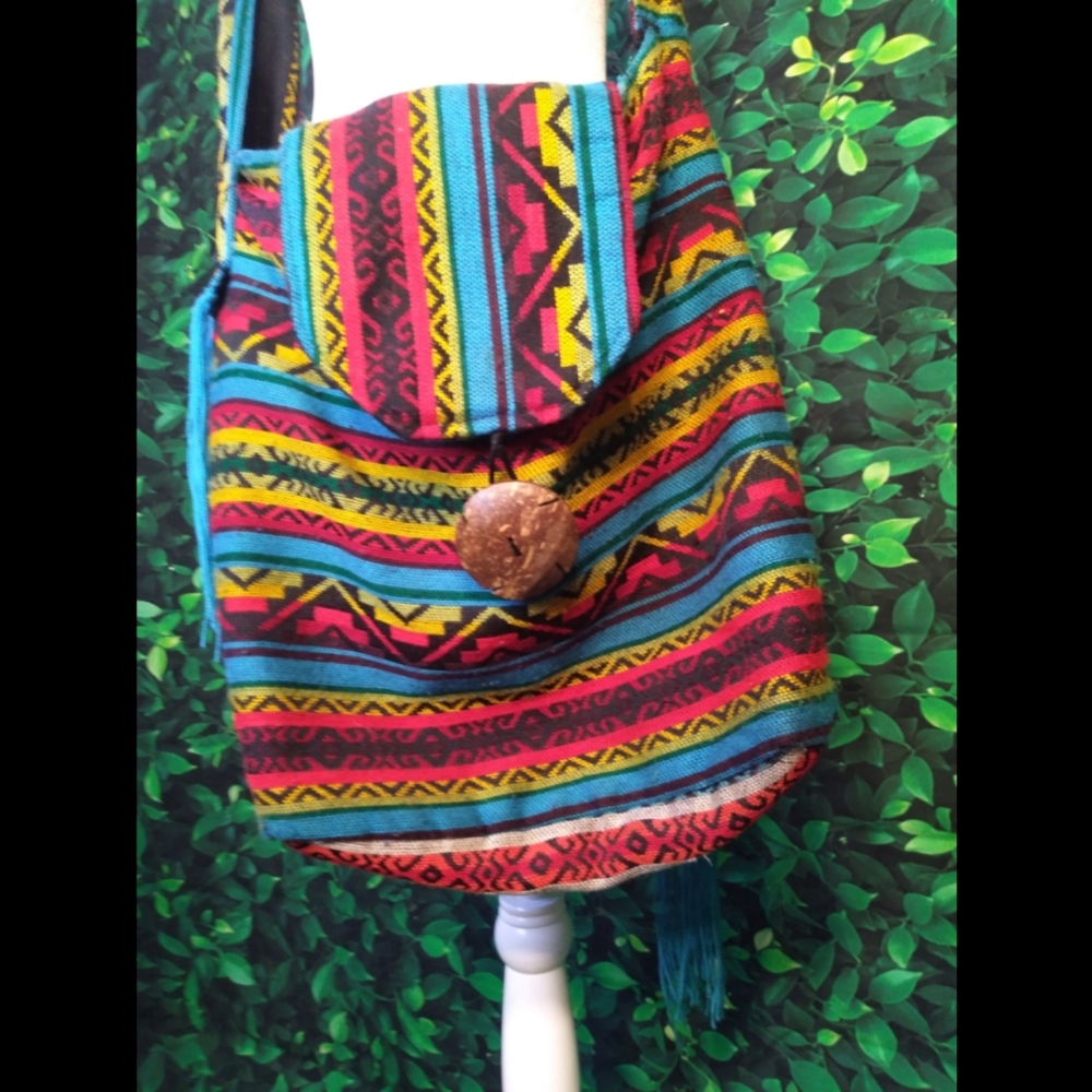 Susan Dina Crossbody large hippie/boho bag